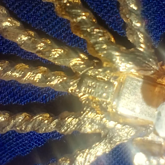 Dotty Smith VTG Rope Bow 2 Piece Belt Buckle - Picture 6 of 8